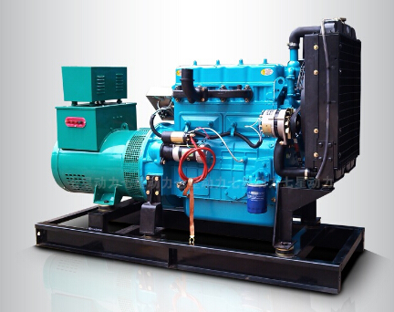 乌兰察布上柴30kw大型柴油发二手电机组_COPY